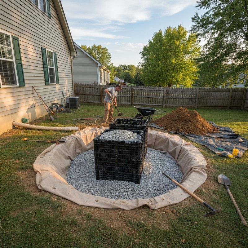 Landscaping Drainage Installation